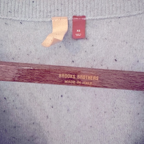 Anthropologie Pilcro Henley cashmere Sweater color sky - Picture 5 of 5